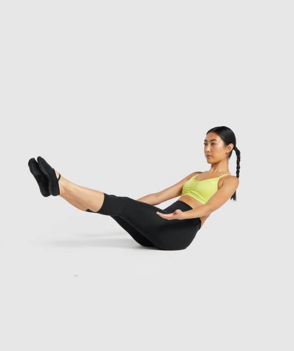 Panske Ponozky Gymshark Studio Čierne | NR6708243